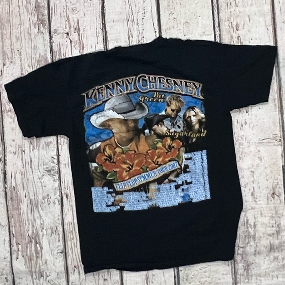 Kenny Chesney 2007 Flip Flop Summer Tour Country Music tour t shirt - Picture 2 of 7